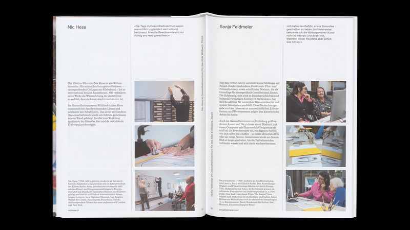 Artists in Residence für Alterszentren