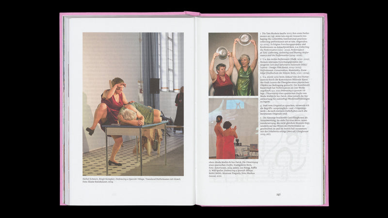 Lesebuch Revolving Histories – zu translokaler Performance Kunst Schweiz